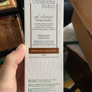 Christophe Robin Temporary Gel Color Lt Chestnut